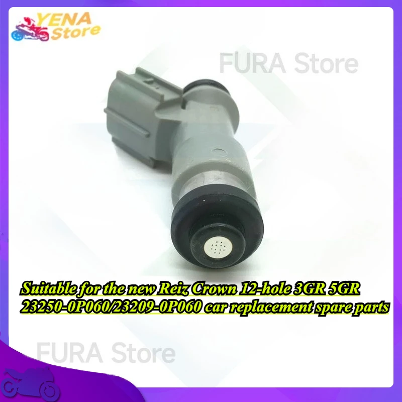 Automotive fuel injector is suitable for the new Reiz Crown 12-hole 3GR 5GR 23250-0P060/23209-0P060 car replacement spare parts
Automotive fuel injector is suitable for the new Reiz Crown 12-hole 3GR 5GR 23250-0P060/23209-0P060 car replacement spare parts