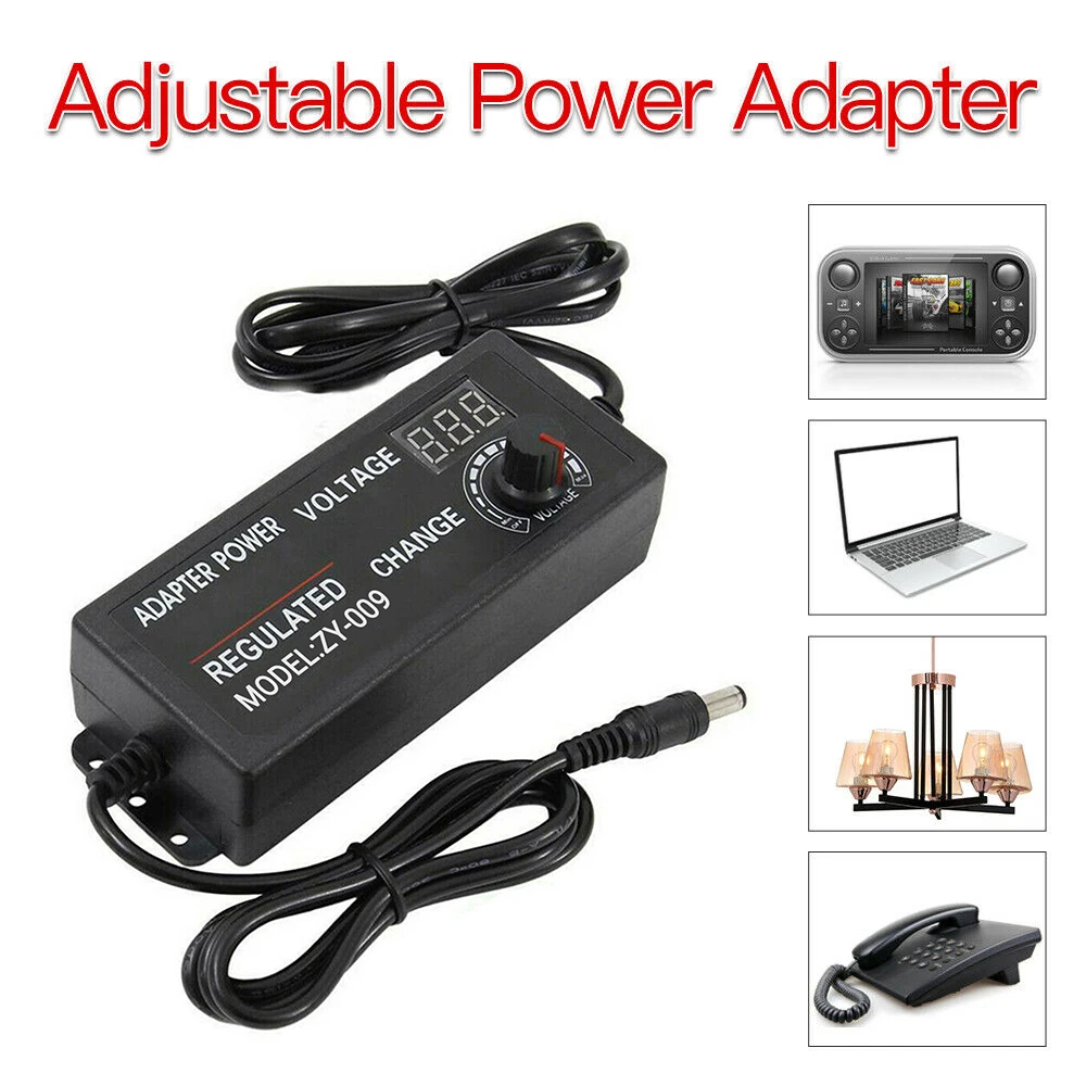 Adaptor Voltage 3V-12V 5A Type Speed Controller 100-240V Stable Performance Voltage Adaptor
Adaptor Voltage 3V-12V 5A Type Speed Controller 100-240V Stable Performance Voltage Adaptor