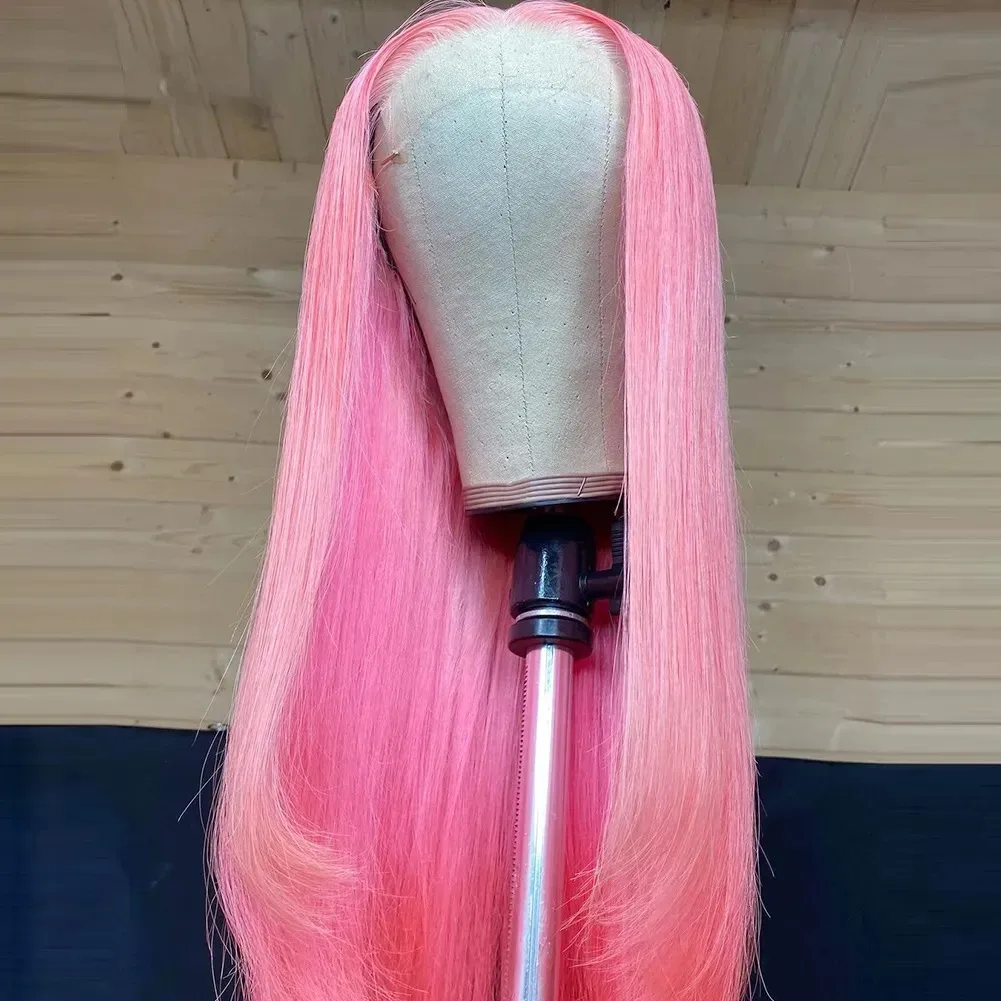 Layered Cut Wig 180% Pink Lace Front Wig Straight Wigs For Women HD Transparent 13x4 Lace Frontal Wigs Synthetic Preplucked
Layered Cut Wig 180% Pink Lace Front Wig Straight Wigs For Women HD Transparent 13x4 Lace Frontal Wigs Synthetic Preplucked