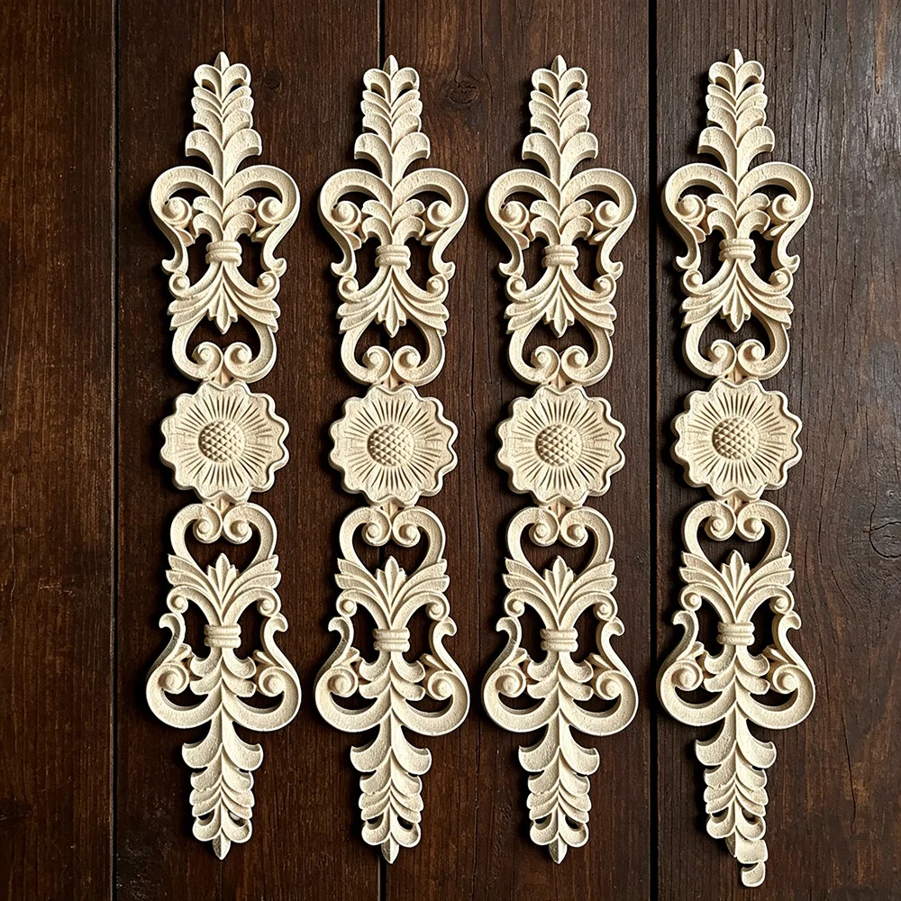 4PCS 40-50cm Wooden Decal Carved Hanging Supplies Corner Appliques Decoration Accessories Miniatures Woodcarving Home Decor
4PCS 40-50cm Wooden Decal Carved Hanging Supplies Corner Appliques Decoration Accessories Miniatures Woodcarving Home Decor