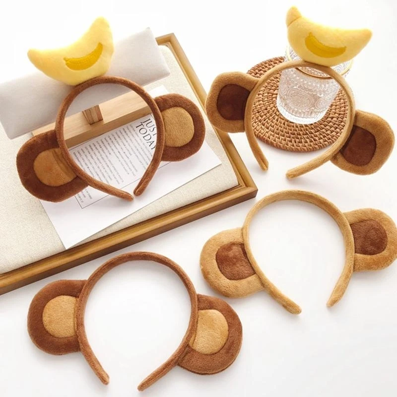 652F Monkey Hair Hoop Furry Banana Hairband Theme Party Performances Headdress Washing Face Headbands Cartoon Animal Hairbands
652F Monkey Hair Hoop Furry Banana Hairband Theme Party Performances Headdress Washing Face Headbands Cartoon Animal Hairbands