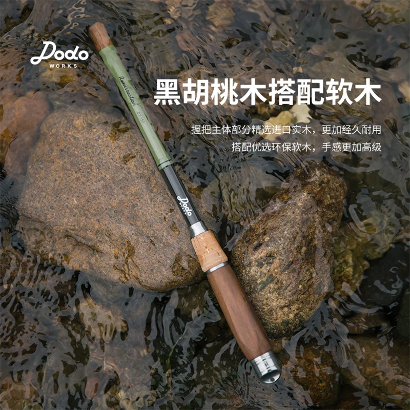 DODO Portable Mini Fishing Rod Short Section Outdoor Sports Children's Baitcasting Stream Hand Pole For Carp And White Stripes
DODO Portable Mini Fishing Rod Short Section Outdoor Sports Children's Baitcasting Stream Hand Pole For Carp And White Stripes
