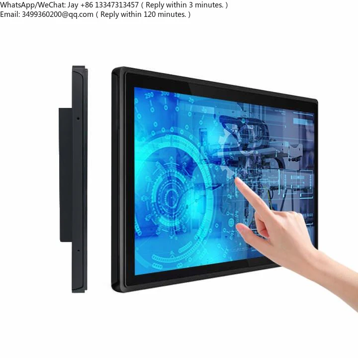 New Waterproof Industrial Touch Screen Monitor 10.1/13.3/15.6/19/27 Inch IPS Capacitive USB/DVI Wall-Mounted CE/FCC
New Waterproof Industrial Touch Screen Monitor 10.1/13.3/15.6/19/27 Inch IPS Capacitive USB/DVI Wall-Mounted CE/FCC
