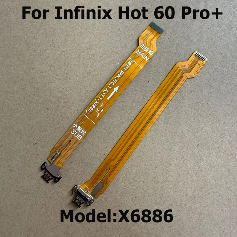 For Infinix Hot 60 Pro Plus Pro+ Fast USB Charging Dock Board Connector PCB Charger Microphone Port Flex Cable X6886
For Infinix Hot 60 Pro Plus Pro+ Fast USB Charging Dock Board Connector PCB Charger Microphone Port Flex Cable X6886