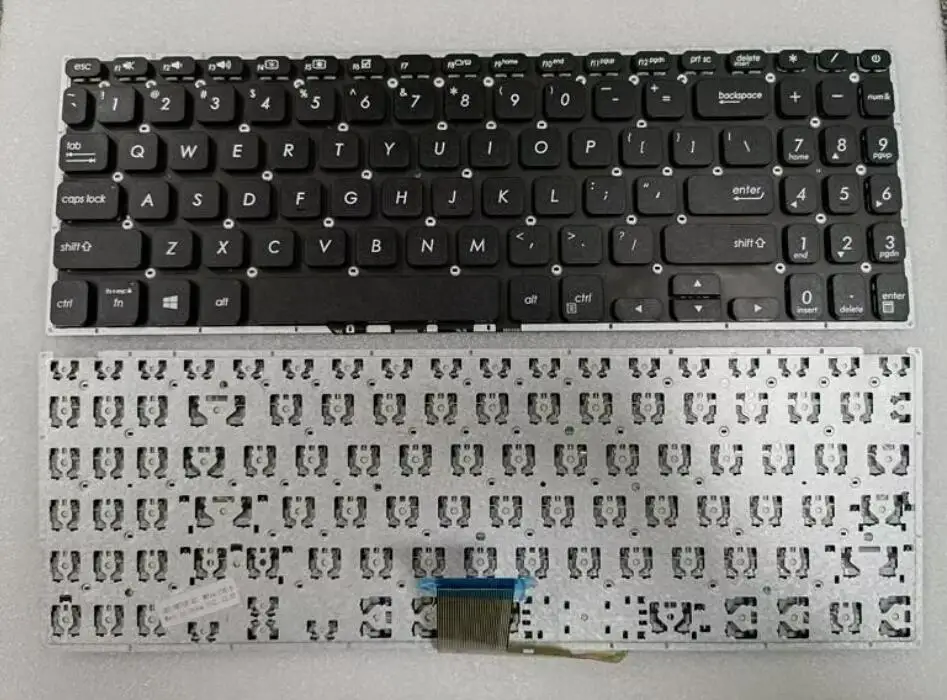 Черная Клавиатура США для Asus Vivobook X512 X512FA X512DA X512UA X512UB F512 F512D F512DA F512F F512FA F512U без подсветки
Черная Клавиатура США для Asus Vivobook X512 X512FA X512DA X512UA X512UB F512 F512D F512DA F512F F512FA F512U без подсветки