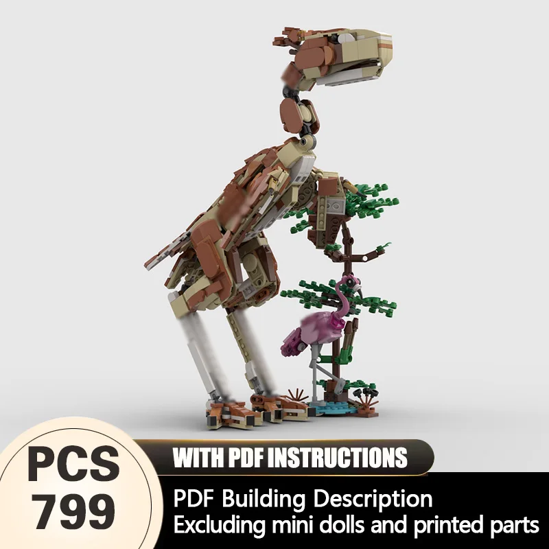 Creators Animal Series Model MOC Building Bricks Phorusrhacos Longissimus And Flamingo Modular Technology Assemble Children Toy
Creators Animal Series Model MOC Building Bricks Phorusrhacos Longissimus And Flamingo Modular Technology Assemble Children Toy