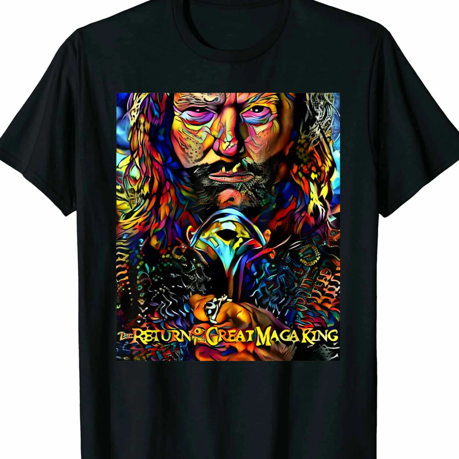 Ultra Maga The Return Of The Great Maga King T-Shirt Birthday Gift Tee Men's 100% Cotton Casual T-shirts Loose Top Size S-3XL
Ultra Maga The Return Of The Great Maga King T-Shirt Birthday Gift Tee Men's 100% Cotton Casual T-shirts Loose Top Size S-3XL