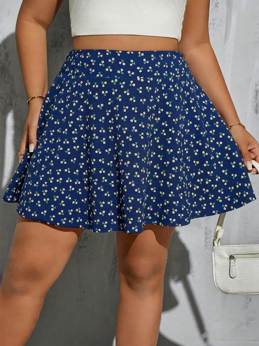 Floral Print High Waisted A-Line Skort For Women Summer Casual Outfit Plus Size
Floral Print High Waisted A-Line Skort For Women Summer Casual Outfit Plus Size