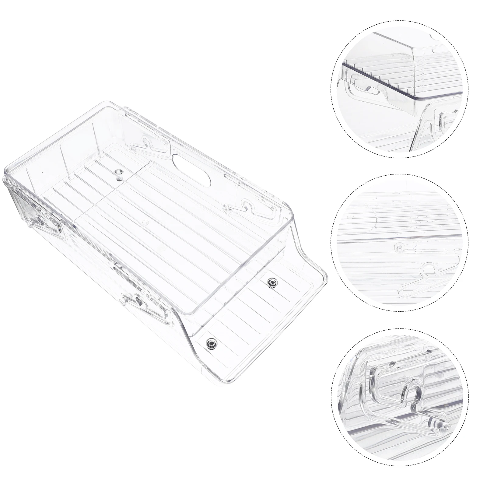 Practical Refrigerator Rack Drink ganizer Can Holder Large Capacity Transparent Plastic Keeps Fresh Longer Soda Beer Tea Storage
Practical Refrigerator Rack Drink ganizer Can Holder Large Capacity Transparent Plastic Keeps Fresh Longer Soda Beer Tea Storage