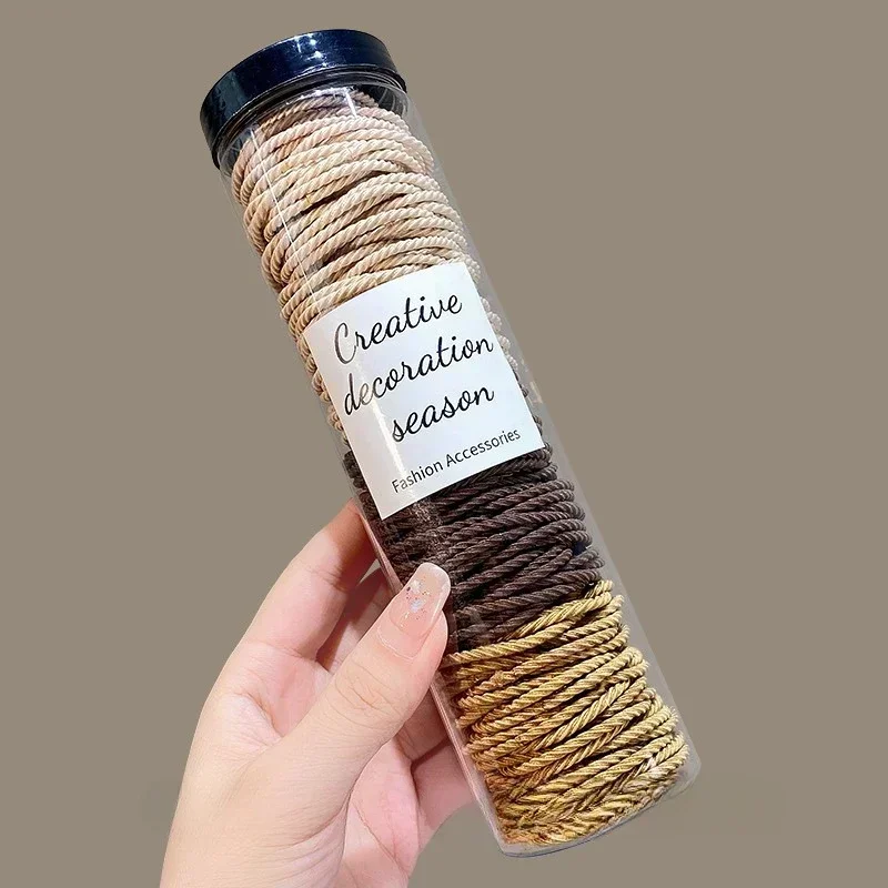 100pcs Seamless Rings Elastic Hair Ties Simple All-match Hair Ropes Non-slip Rings
100pcs Seamless Rings Elastic Hair Ties Simple All-match Hair Ropes Non-slip Rings