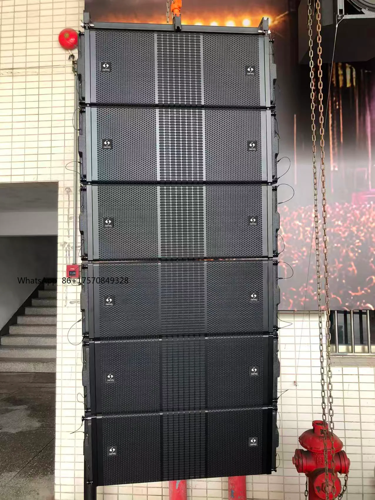 Sandy Audio Full Set System 12inch Line Array 18Inch Subwoofer Audio Sound Equipment for Outdoor Live Events DJ Concert System
Sandy Audio Full Set System 12inch Line Array 18Inch Subwoofer Audio Sound Equipment for Outdoor Live Events DJ Concert System