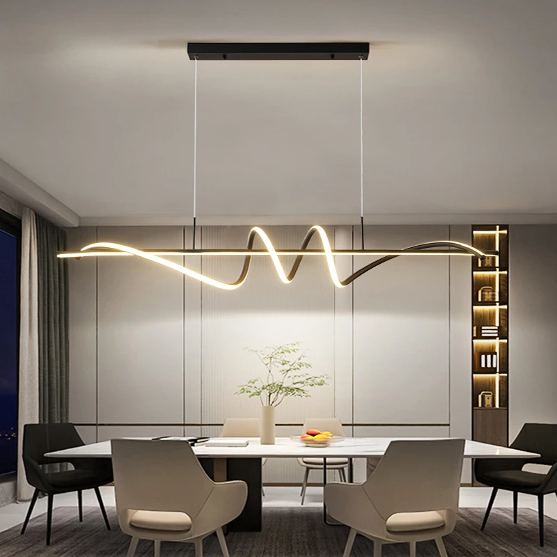 Long Restaurant Pendant Lights Minimalist Design Lighting Modern Simple Spiral Chandelier Creative Cafe Dining Table Bar Lamp
Long Restaurant Pendant Lights Minimalist Design Lighting Modern Simple Spiral Chandelier Creative Cafe Dining Table Bar Lamp