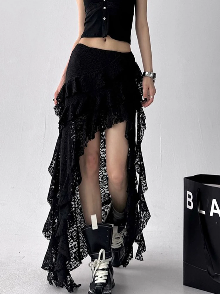 Женская кружевная юбка нестандартной формы, новинка 2025, дизайн с высокой талией Sensation Sa Net, занавеска для похудения, корейская юбка Sle Com...
Женская кружевная юбка нестандартной формы, новинка 2025, дизайн с высокой талией Sensation Sa Net, занавеска для похудения, корейская юбка Sle Com...
