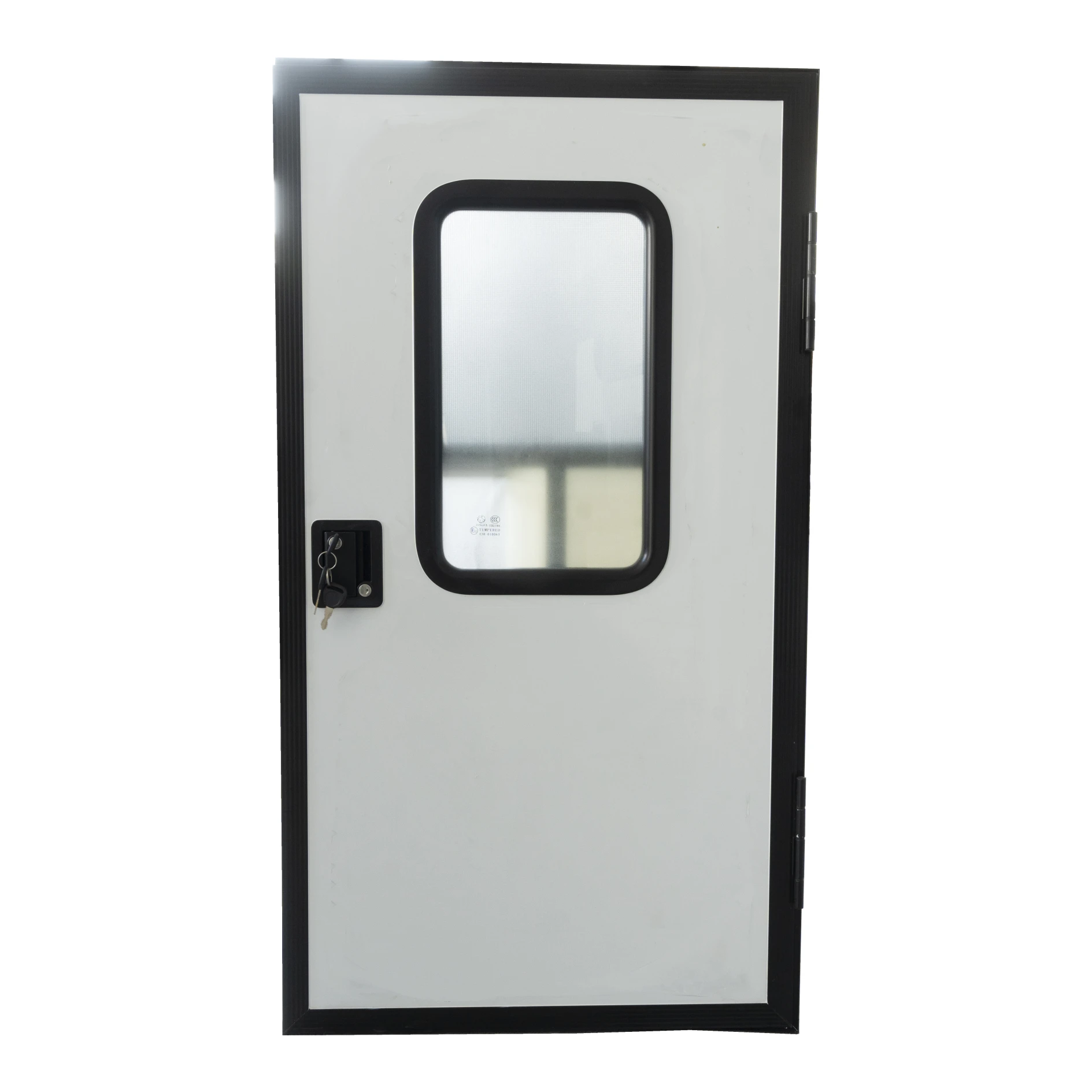 Входная дверь с прямоугольной рамой из алюминиевого сплава 2025 года, сертифицированное безопасное стекло и одноточечный замок для прицепа-фургона
Входная дверь с прямоугольной рамой из алюминиевого сплава 2025 года, сертифицированное безопасное стекло и одноточечный замок для прицепа-фургона