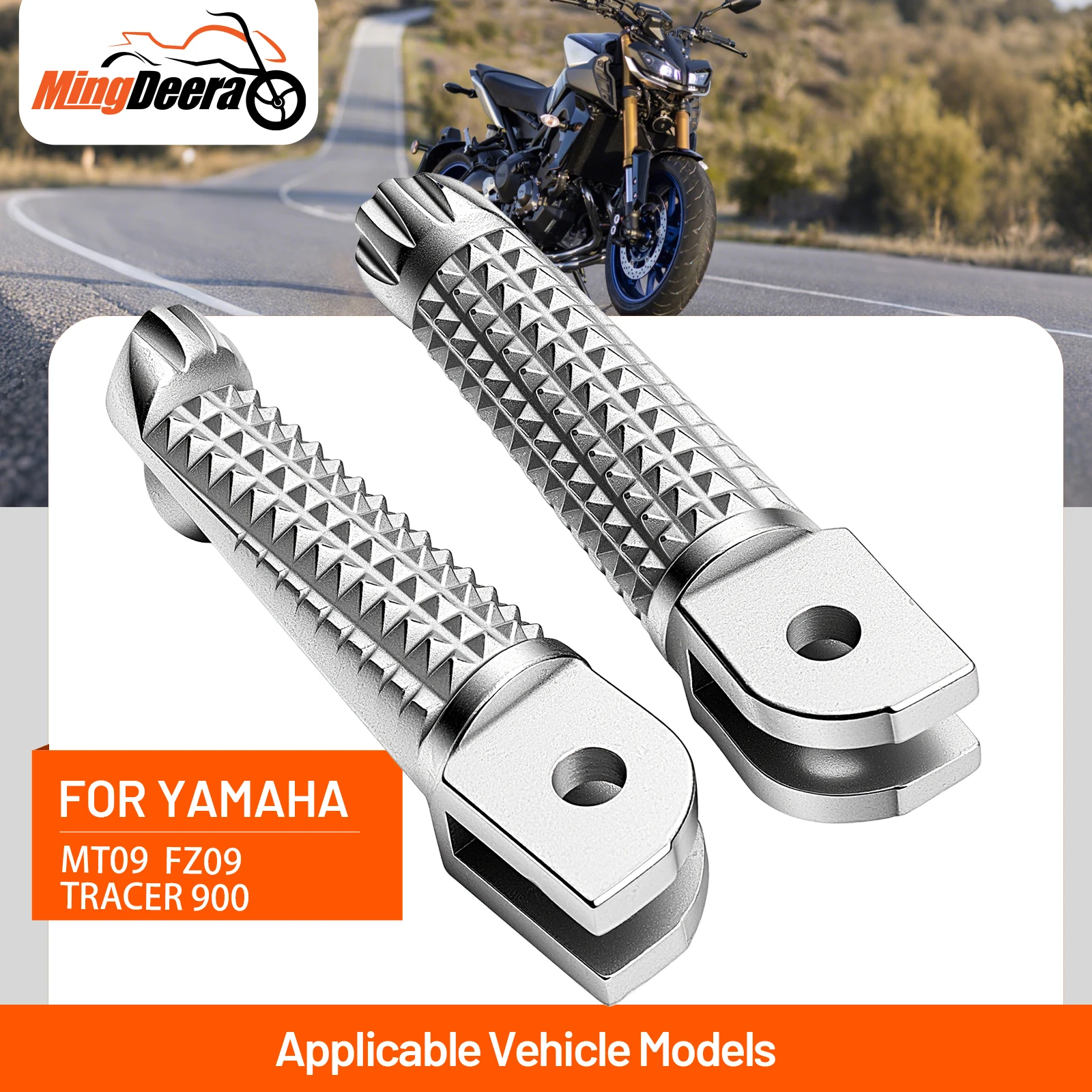 Motorcycle Front Footrests Foot pegs For Yamaha MT09 2017-2020 FZ09 2014-2017 TRACER 900 2016-2021 Footrests Accessories
Motorcycle Front Footrests Foot pegs For Yamaha MT09 2017-2020 FZ09 2014-2017 TRACER 900 2016-2021 Footrests Accessories