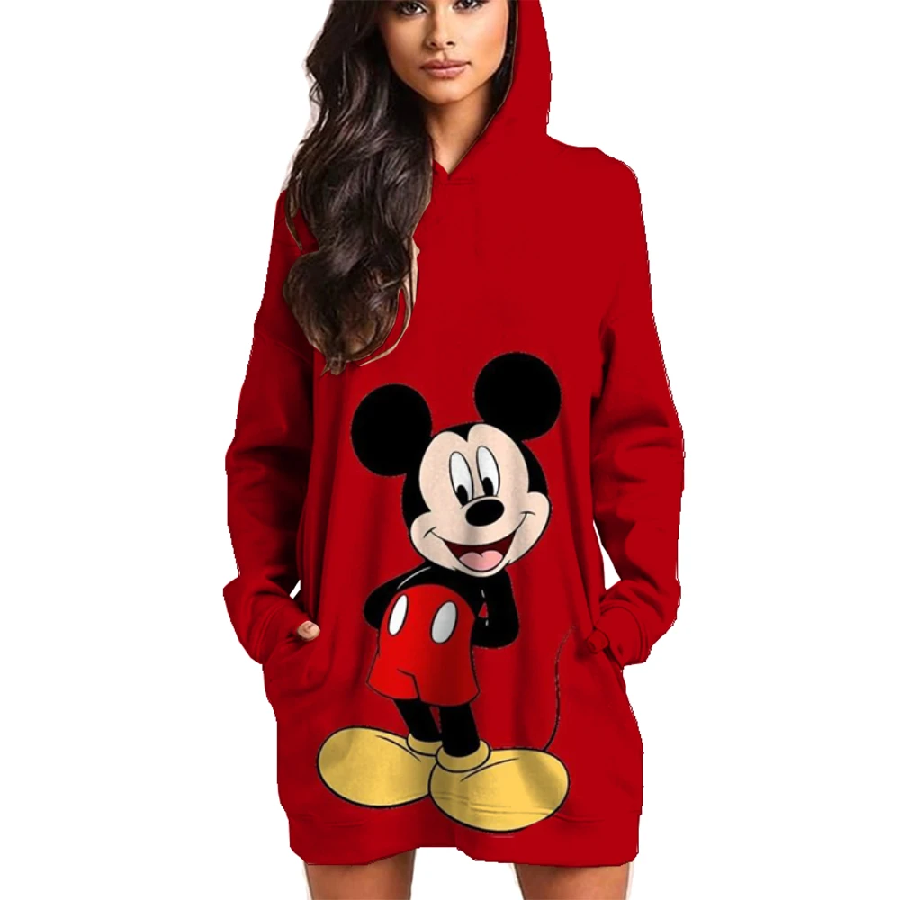 New Mickey Mouse Minnie Hoodie Dress Sweater Fashion Disney Dress Sweatshirt Dress 3d Allover Printing Women Hoodie
New Mickey Mouse Minnie Hoodie Dress Sweater Fashion Disney Dress Sweatshirt Dress 3d Allover Printing Women Hoodie