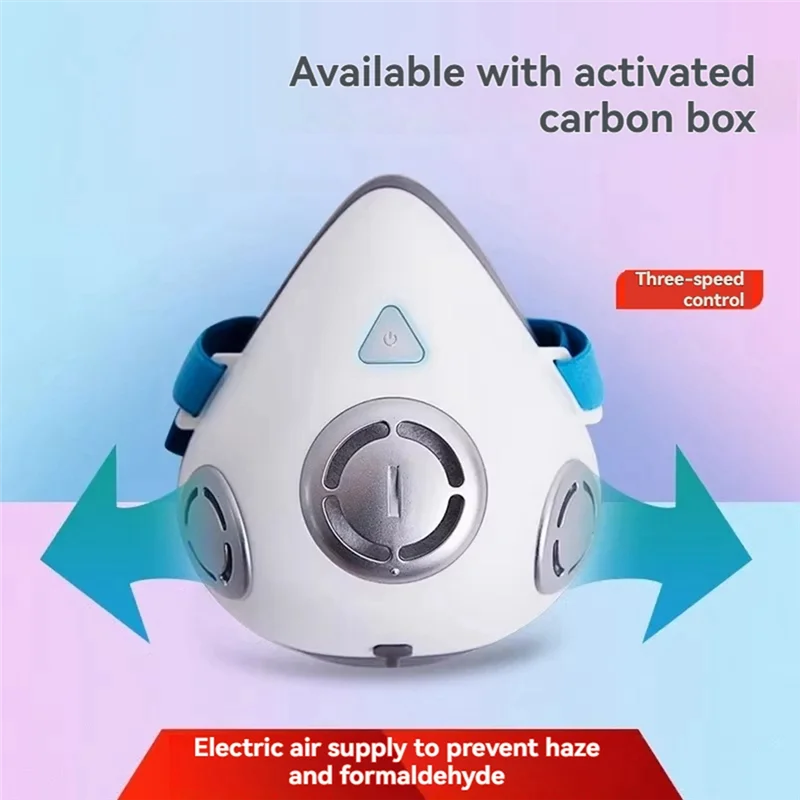 AT02-Smart Rechargeable Mask With Breathing Valve, Anti-Formaldehyde Electric Mask, Portable Air Purifier
AT02-Smart Rechargeable Mask With Breathing Valve, Anti-Formaldehyde Electric Mask, Portable Air Purifier