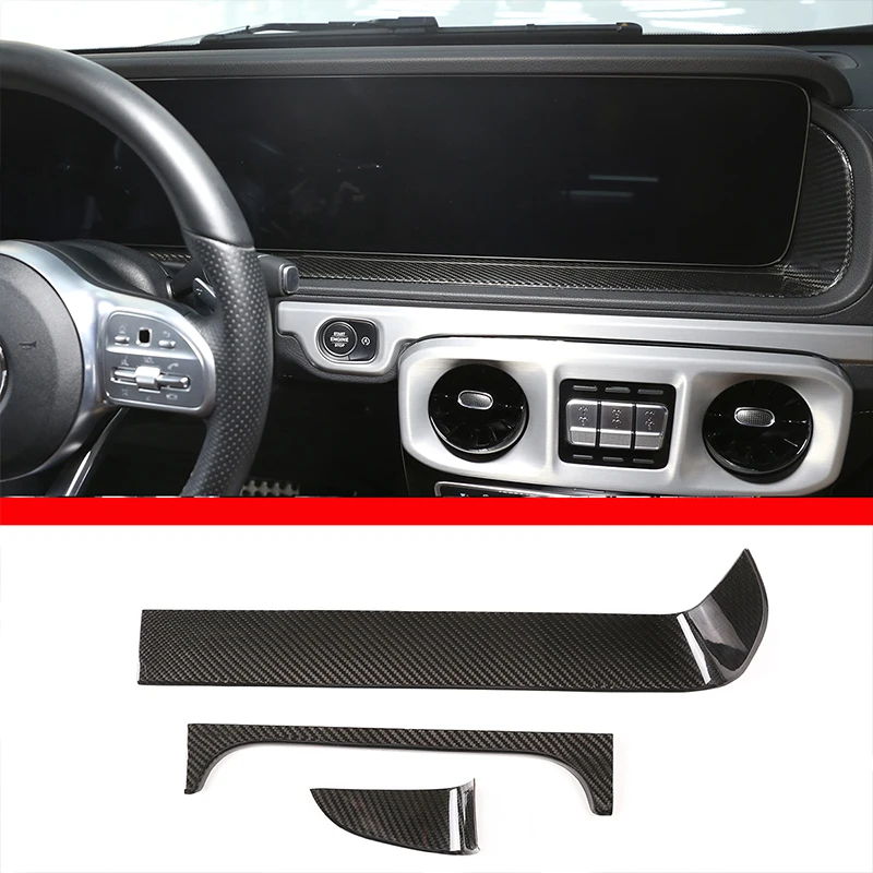 For Mercedes-Benz G-Class W463 2019-2021 Car styling Real Carbon Fiber Display Decorative Frame Cover Stickers Car Accessories
For Mercedes-Benz G-Class W463 2019-2021 Car styling Real Carbon Fiber Display Decorative Frame Cover Stickers Car Accessories