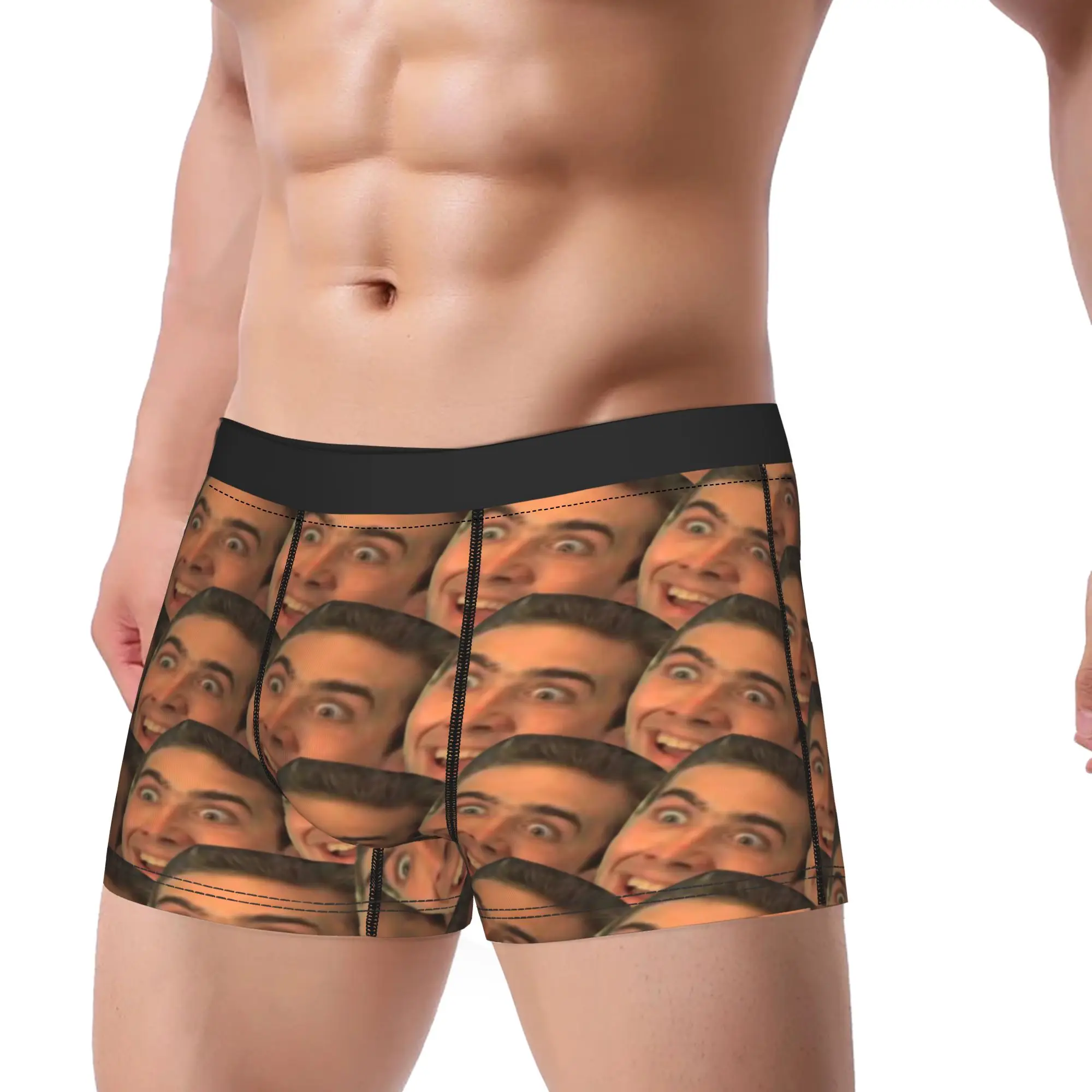 Мужское нижнее белье Meme Николаса Кейджа, забавные трусы-боксеры, шорты, мужские мягкие трусы M-XXL
Мужское нижнее белье Meme Николаса Кейджа, забавные трусы-боксеры, шорты, мужские мягкие трусы M-XXL