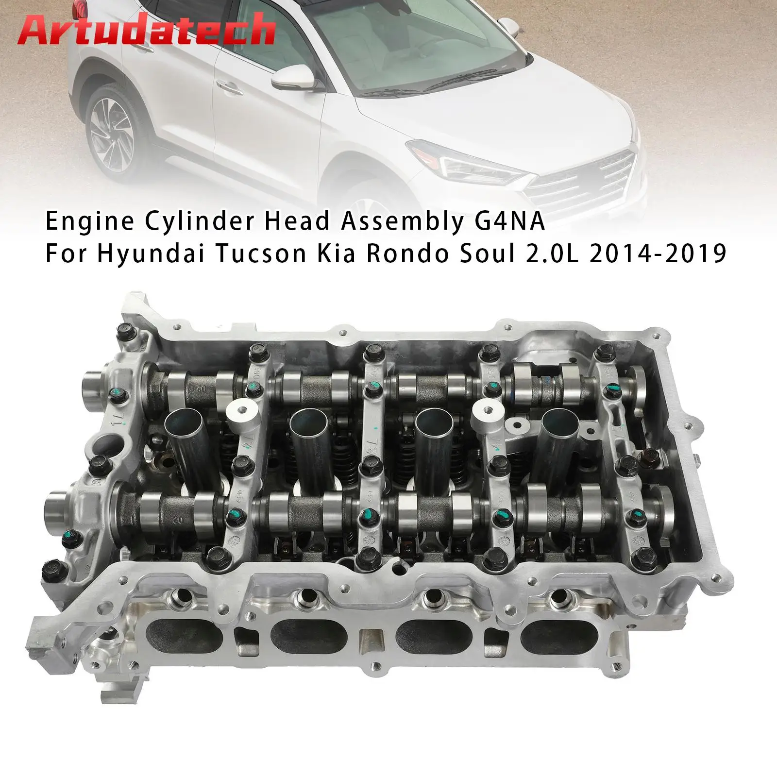 Artudatech Engine Cylinder Head Assembly G4NA For Hyundai Tucson Kia Rondo Soul 2.0L 14-19 Car Accessories
Artudatech Engine Cylinder Head Assembly G4NA For Hyundai Tucson Kia Rondo Soul 2.0L 14-19 Car Accessories