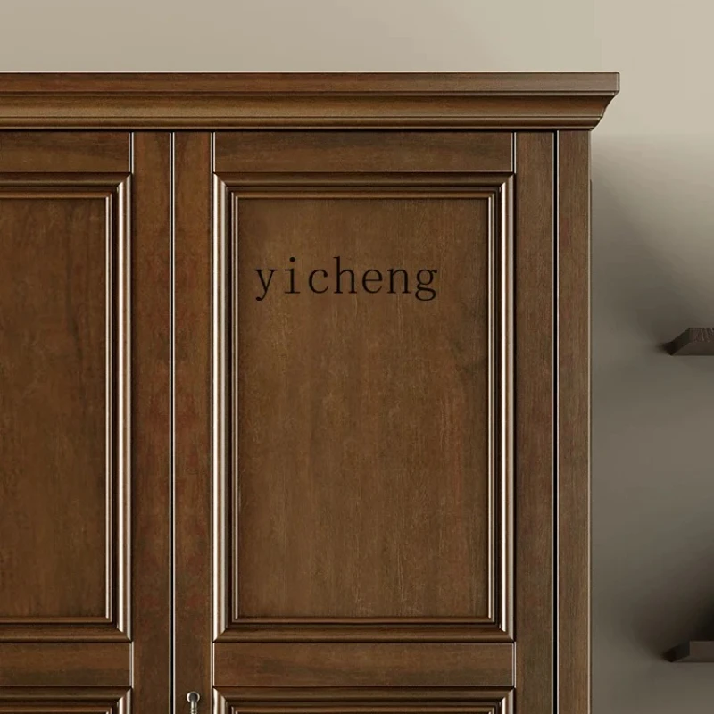 ZZ rural all-solid wood two-door wardrobe modern small apartment master bedroom three-door four-door locker furniture
ZZ rural all-solid wood two-door wardrobe modern small apartment master bedroom three-door four-door locker furniture