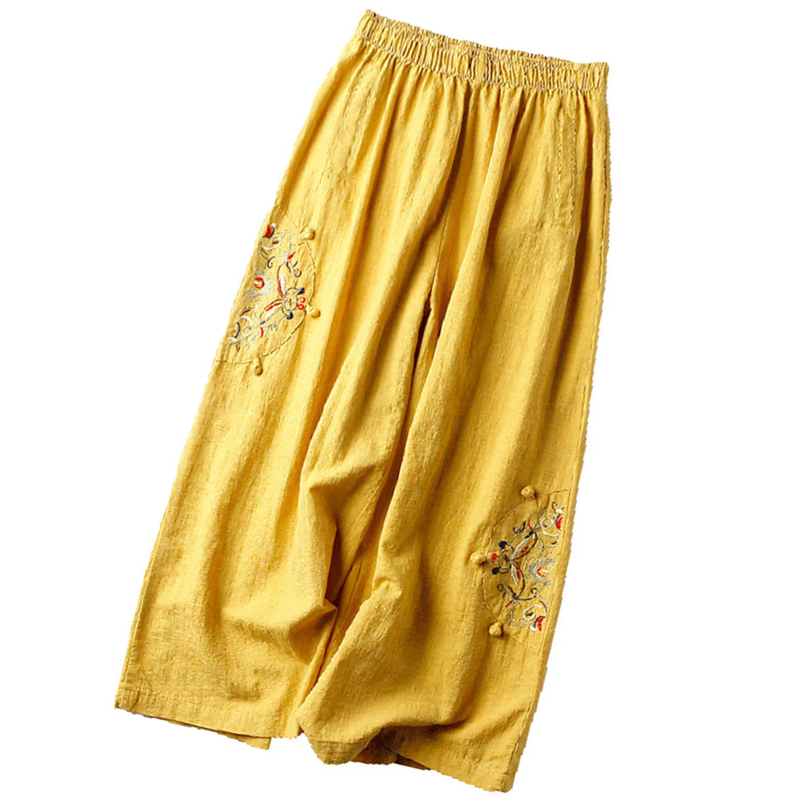 Women's Linen Blend Pants Loose Fit Straight Wide Leg Pants Trousers for Indoor and Outdoor Daily
Women's Linen Blend Pants Loose Fit Straight Wide Leg Pants Trousers for Indoor and Outdoor Daily