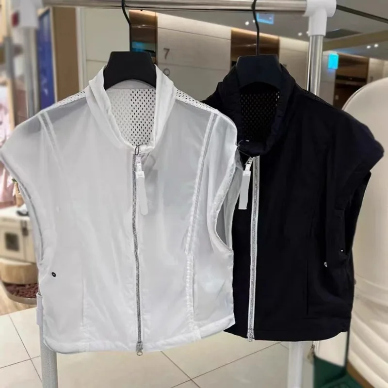 Golf women's clothing 24 summer new GOLF clothing versatile thin cold breathable zipper sleeveless vest jacket
Golf women's clothing 24 summer new GOLF clothing versatile thin cold breathable zipper sleeveless vest jacket