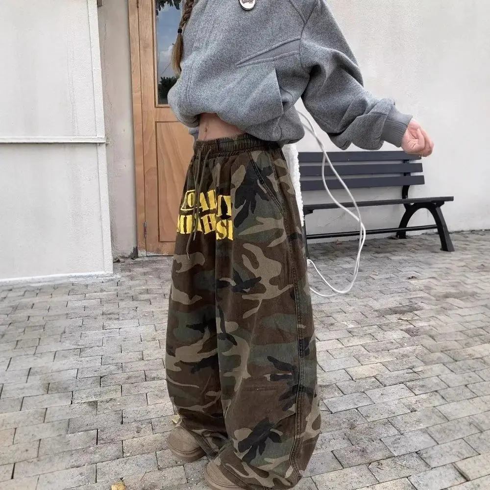 Fashionable Camouflage Denim Pants Trendy Japanese Harajuku Style Women's Sweatpants Spring 2026 Other Material 100%
Fashionable Camouflage Denim Pants Trendy Japanese Harajuku Style Women's Sweatpants Spring 2026 Other Material 100%