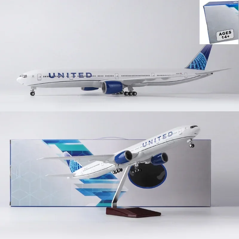 New 47CM 1/157 Scale 777 B777 Aircraft UNITED Airlines Model W Light and Wheel Landing Gear Plastic Resin Plane Toy F Collection
New 47CM 1/157 Scale 777 B777 Aircraft UNITED Airlines Model W Light and Wheel Landing Gear Plastic Resin Plane Toy F Collection