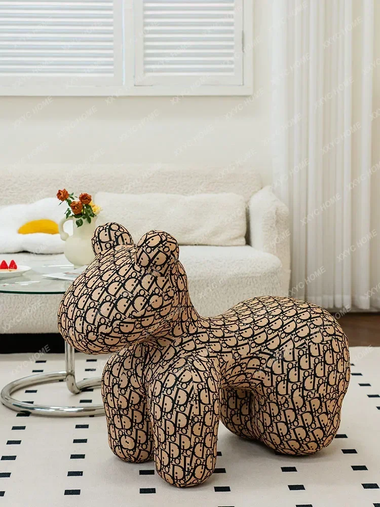 Creative Little Horse Stool Plastic Furniture Luxury Living Room Bedroom Cartoon Animal Sofa Seat Design Dog Stools
Creative Little Horse Stool Plastic Furniture Luxury Living Room Bedroom Cartoon Animal Sofa Seat Design Dog Stools