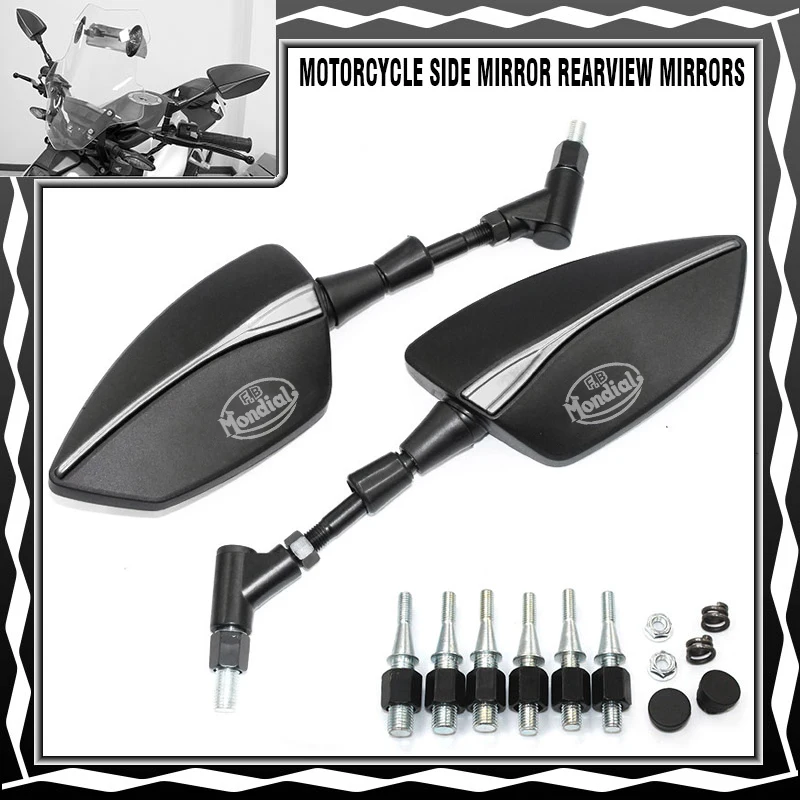 Fit For FB Mondial Flat Track 125 Track125 Motorcycle Side Mirror rearview Mirrors
Fit For FB Mondial Flat Track 125 Track125 Motorcycle Side Mirror rearview Mirrors