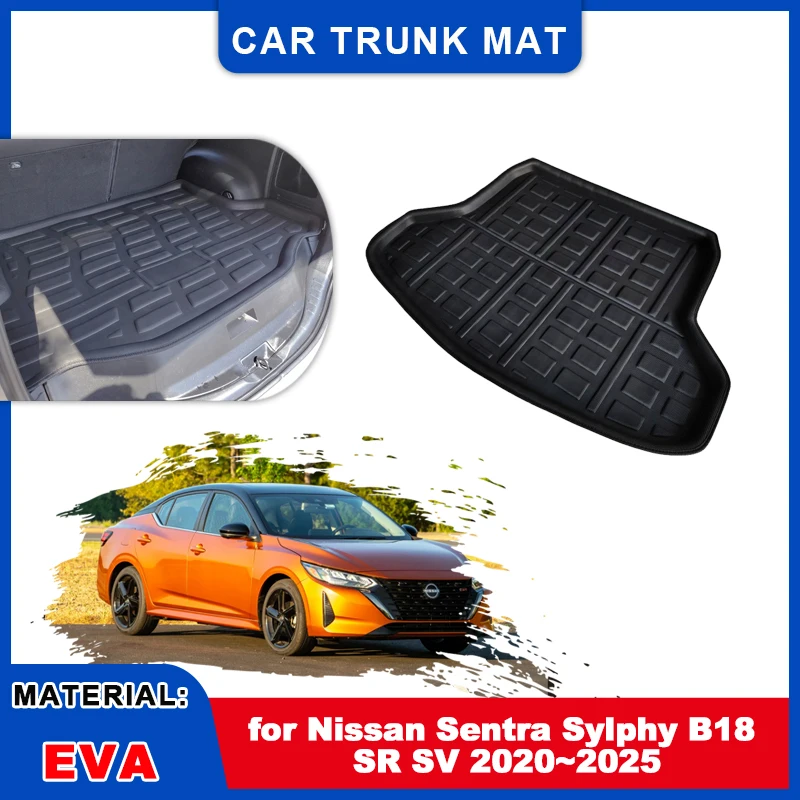 Car Trunk Liner for Nissan Sentra Sylphy B18 SR SV 2020~2025 Cargo Mat Waterproof Luggage Cover Carpet Storage Pad Accessories
Car Trunk Liner for Nissan Sentra Sylphy B18 SR SV 2020~2025 Cargo Mat Waterproof Luggage Cover Carpet Storage Pad Accessories