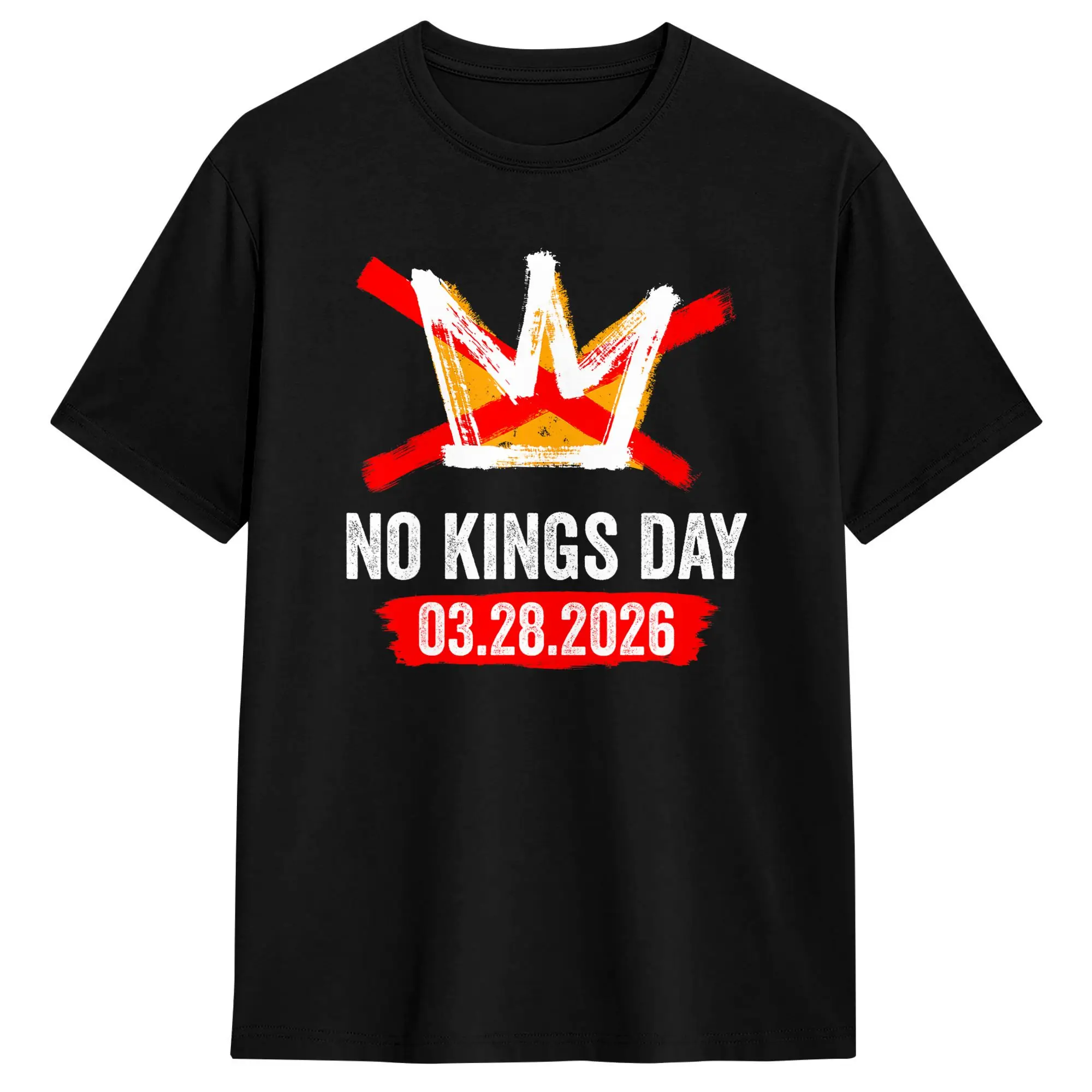 03 28 2026 No Kings Day Vintage Funny Men's T Shirts Leisure Tee Shirt Short Sleeve Crewneck T-Shirt Cotton New Arrival Clothing
03 28 2026 No Kings Day Vintage Funny Men's T Shirts Leisure Tee Shirt Short Sleeve Crewneck T-Shirt Cotton New Arrival Clothing