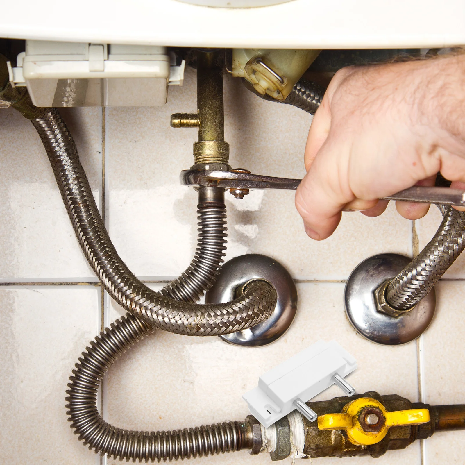 2Pcs Leak Detection Sensor Probe Stainless Steel Water Leak for Home Basement Under Sink Water Damage Prevention with
2Pcs Leak Detection Sensor Probe Stainless Steel Water Leak for Home Basement Under Sink Water Damage Prevention with