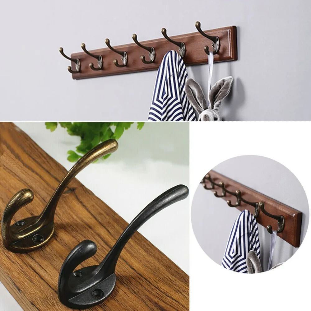 5pcs Zinc Alloy Vintage Bronze Cloth Hook Bathroom Kitchen Wall Organizational Storage for Key Coat Bag Hat Hanger Robe Hooks
5pcs Zinc Alloy Vintage Bronze Cloth Hook Bathroom Kitchen Wall Organizational Storage for Key Coat Bag Hat Hanger Robe Hooks