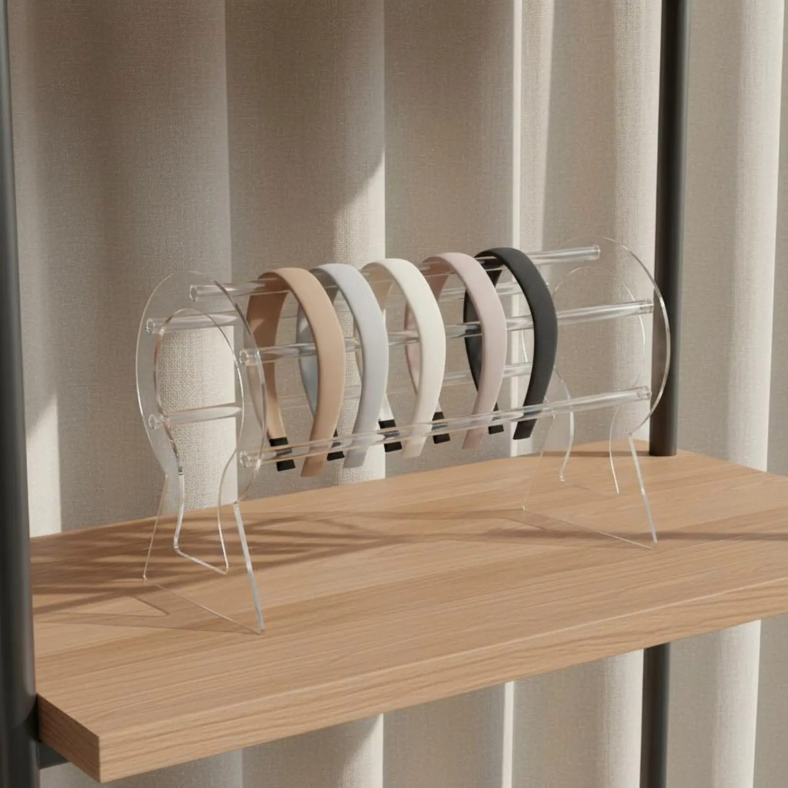 Acrylic Headband Rack Space-Saving Hairband Display Rack Headband Holder Freestanding Acrylic Hair Clip Stand Transparent
Acrylic Headband Rack Space-Saving Hairband Display Rack Headband Holder Freestanding Acrylic Hair Clip Stand Transparent