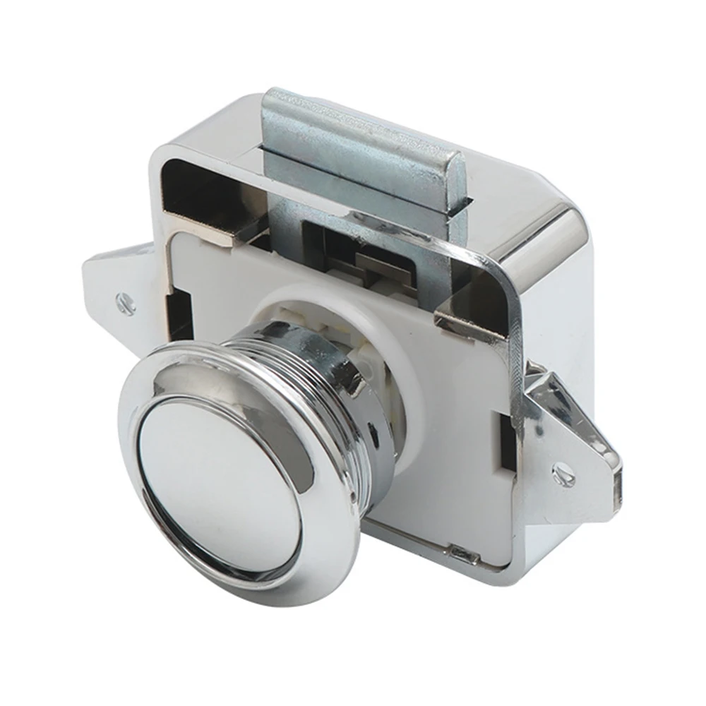 1Pcs Push Button Latch Lock Accessories Hardware Keyless Easy Installation Cabinet Latch Lock for Campers Van RVs Boats Homes
1Pcs Push Button Latch Lock Accessories Hardware Keyless Easy Installation Cabinet Latch Lock for Campers Van RVs Boats Homes