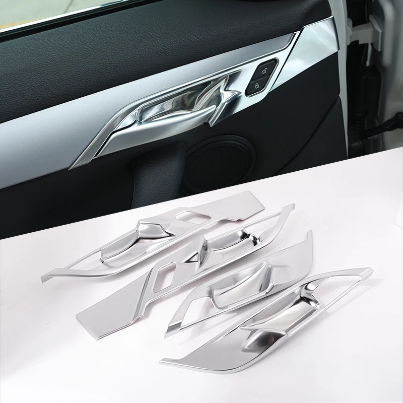 For BMW X1 F48 2016-2018 For BMW X2 F47 2018 Car Accessories 4 Pcs ABS Matte Chrome Interior Door Bowl Cover Trim
For BMW X1 F48 2016-2018 For BMW X2 F47 2018 Car Accessories 4 Pcs ABS Matte Chrome Interior Door Bowl Cover Trim