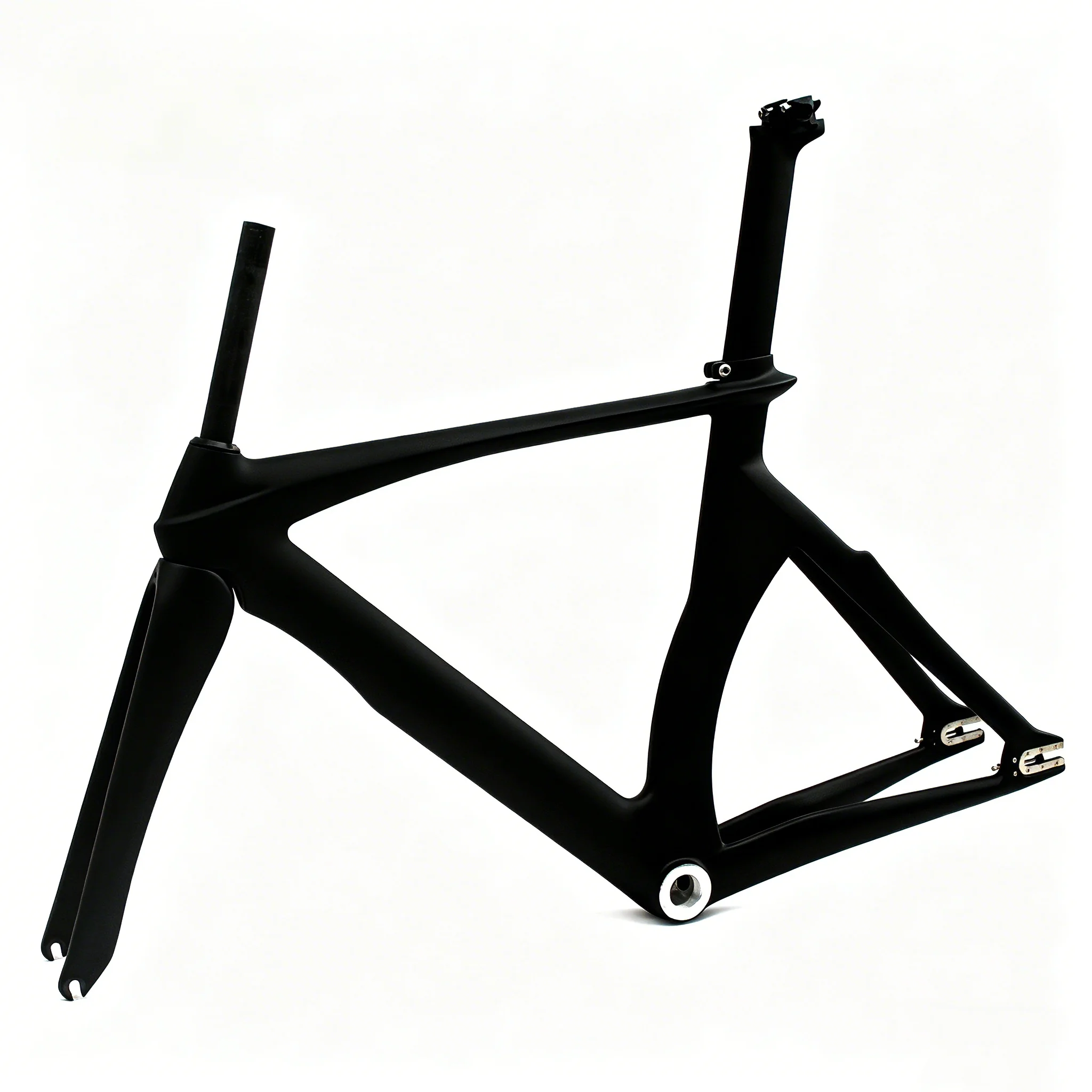 700c Black Carbon Track Bike Frame Fixie Bicycle Single Speed Frameset Fixed Gear
700c Black Carbon Track Bike Frame Fixie Bicycle Single Speed Frameset Fixed Gear