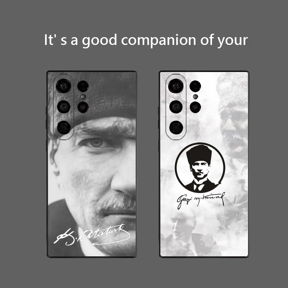 Turkey Mustafa Kemal Ataturk Phone Case For Samsung Galaxy S25 Ultra S22 S23 S24 Ultra S21 S20 5G Protective Soft Silicone TPU
Turkey Mustafa Kemal Ataturk Phone Case For Samsung Galaxy S25 Ultra S22 S23 S24 Ultra S21 S20 5G Protective Soft Silicone TPU
