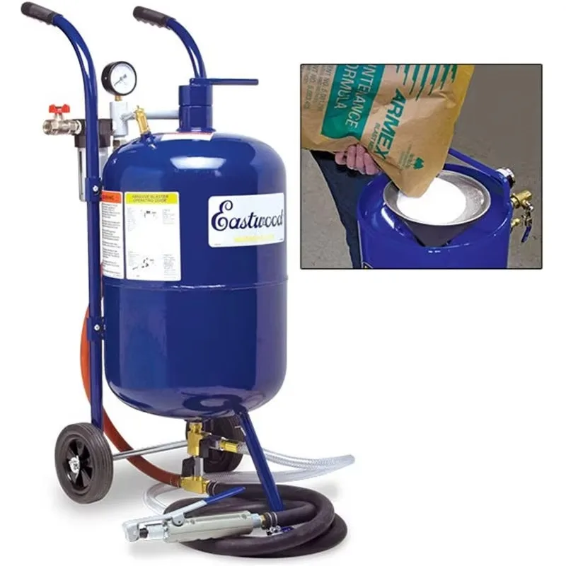 Anti Splash Small Sandblasting Cabinet Sealed Design Sandblaster Effectively Reduce Sand Leakage and Waste
Anti Splash Small Sandblasting Cabinet Sealed Design Sandblaster Effectively Reduce Sand Leakage and Waste