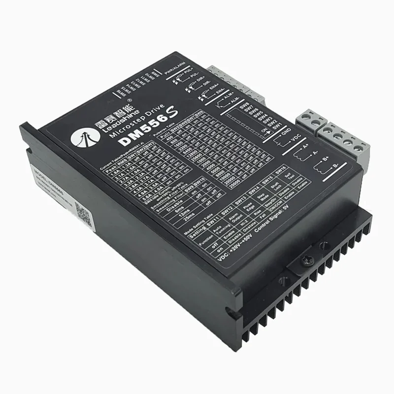 Leadshine оригинальный новый 2-фазный драйвер шагового двигателя DM556S напряжение питания 20-50 В постоянного тока ток 4,2 А 5,6 А гравировальный станок
Leadshine оригинальный новый 2-фазный драйвер шагового двигателя DM556S напряжение питания 20-50 В постоянного тока ток 4,2 А 5,6 А гравировальный станок