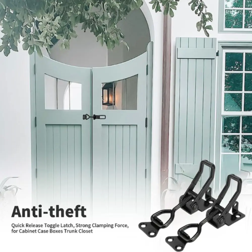 Quick Release Cabinet Box Metal Toggle Clamp Catch Adjustable Handle Lock Pull Clamp Toggle Clamp Furniture
Quick Release Cabinet Box Metal Toggle Clamp Catch Adjustable Handle Lock Pull Clamp Toggle Clamp Furniture