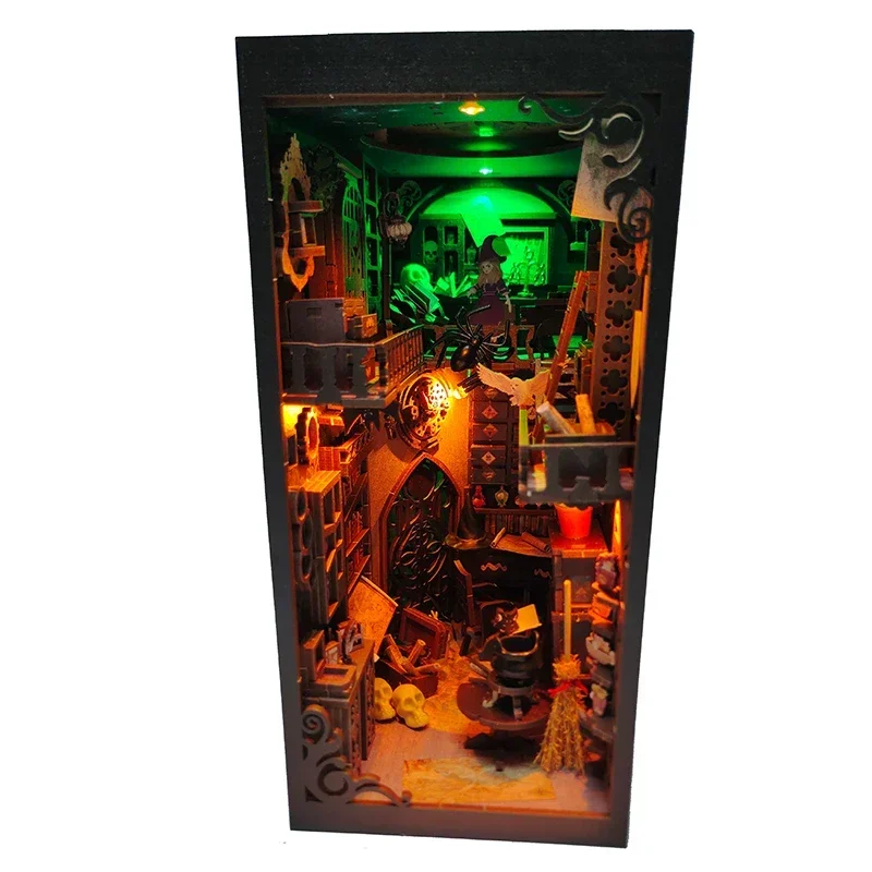 Master's House Bookshelf Dollhouse DIY Wooden Book Nook Shelf Insert Miniature Building Kit Bookends for Friends Birthday Gifts
Master's House Bookshelf Dollhouse DIY Wooden Book Nook Shelf Insert Miniature Building Kit Bookends for Friends Birthday Gifts