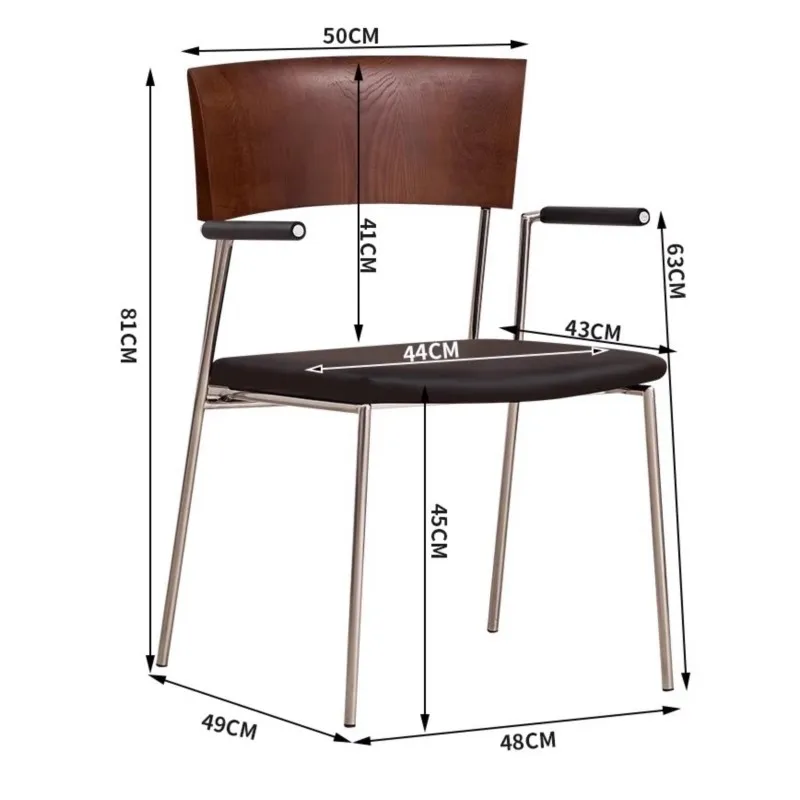 Backrest Coffee Shop Dining Tables Chairs Vintage Dining Chairs Home Designers Solid Wood Minimalist Armrests Chairs
Backrest Coffee Shop Dining Tables Chairs Vintage Dining Chairs Home Designers Solid Wood Minimalist Armrests Chairs