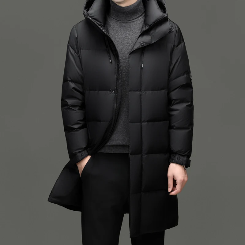 2024 winter Men's Down Jacket 90% white Duck Casual Down coat Men Thick Hooded Parka male Thicke Warm Coat Big Size 4XL
2024 winter Men's Down Jacket 90% white Duck Casual Down coat Men Thick Hooded Parka male Thicke Warm Coat Big Size 4XL