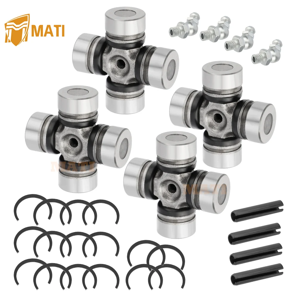 M MATI Front & Rear Prop Shaft U-Joint 4SET for Polaris Ranger 500 700 800 Diesel-900 Sportsman 550 600 700 800 850 High Lifter
M MATI Front & Rear Prop Shaft U-Joint 4SET for Polaris Ranger 500 700 800 Diesel-900 Sportsman 550 600 700 800 850 High Lifter