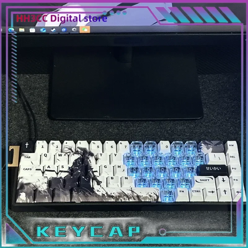 Anime Themed PBT Sublimation Keycaps for Mechanical Keyboards PC Gaming Keyboard Accessories Custom Collectible Gifts
Anime Themed PBT Sublimation Keycaps for Mechanical Keyboards PC Gaming Keyboard Accessories Custom Collectible Gifts