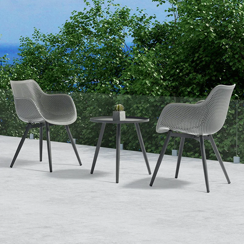 Outdoor tables and chairs, combination coffee shop armrests, leisure chairs, three-piece set, household balcony dining chairs
Outdoor tables and chairs, combination coffee shop armrests, leisure chairs, three-piece set, household balcony dining chairs