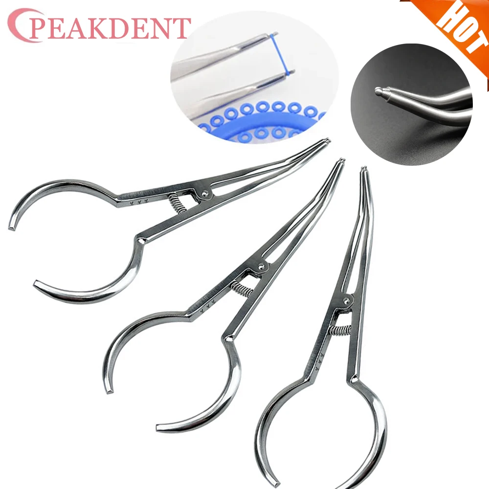 Dentistry Orthodontic Separator Placing Pliers Elastic Dentall Separator Circle Rubber Ring Steiner Ligature Ties Forceps
Dentistry Orthodontic Separator Placing Pliers Elastic Dentall Separator Circle Rubber Ring Steiner Ligature Ties Forceps